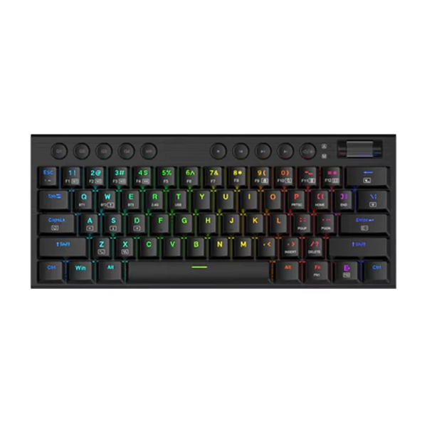 Teclado Redragon K623-RGB Horus Mini PRO Negro RGB Bluetooth