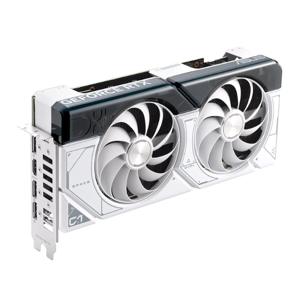 Tarjeta Grafica Asus Dual OC White RTX4070 SUPER 12GB GDDR6X - DUAL-RTX4070S-O12G-WHITE