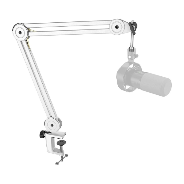Soporte de Microfono Fifine BW63W Boom Arm Blanco