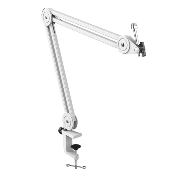 Soporte de Microfono Fifine BW63W Boom Arm Blanco