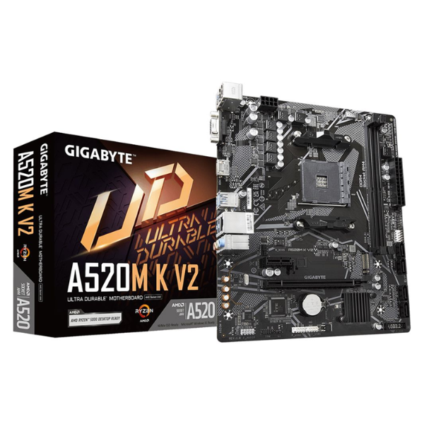 Placa Madre Gigabyte A520M-K V2 AM4 DDR4