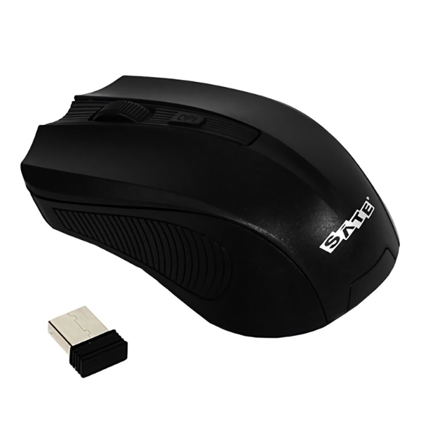Mouse Sate A-75G Wireless Negro