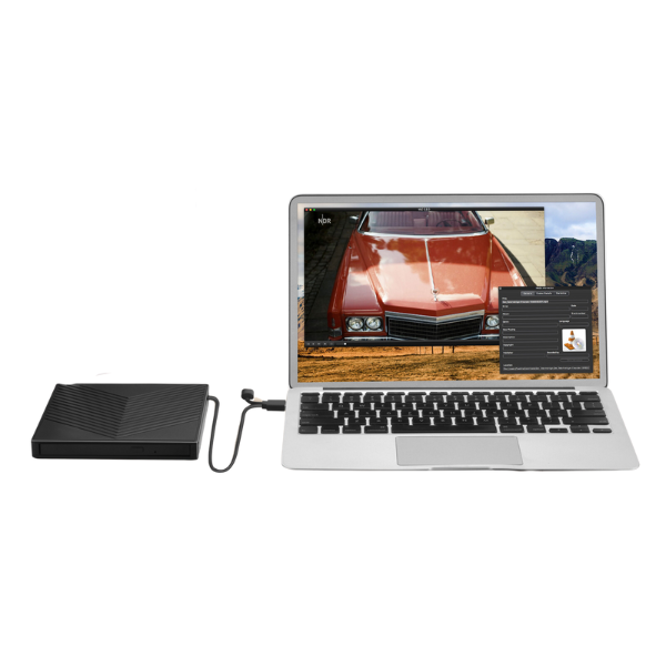 Grabador R/W DVD Externo USB Negro