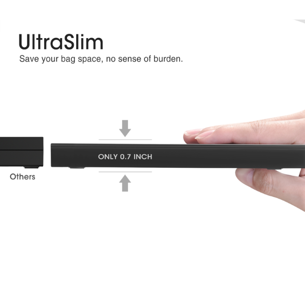 Grabador R/W DVD Externo USB Negro