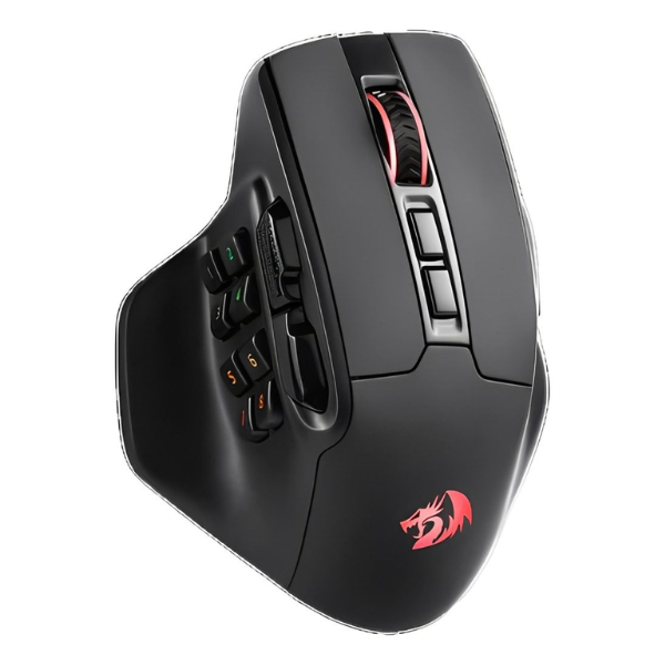 Mouse Redragon Aatrox MMO M811 Pro 26000DPI Negro Wireless