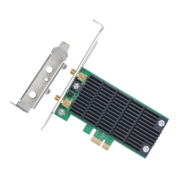 Adaptador Wifi TP-LINK Archer T4E Dual Band AC1200 PCI 300Mbps 867Mbps