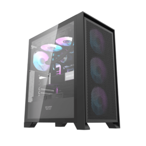 Gabinete Darkflash DRX70 Mesh 4Cooler ARGB Negro