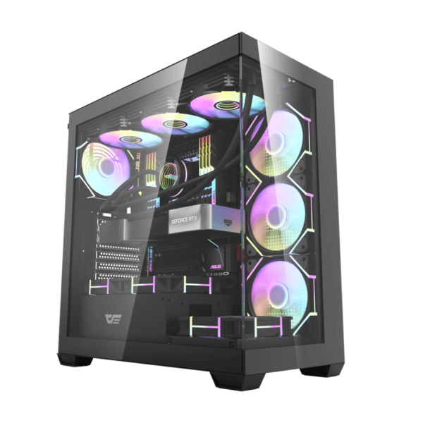 Gabinete Gamer Darkflash DS900 Mesh ATX Blanco