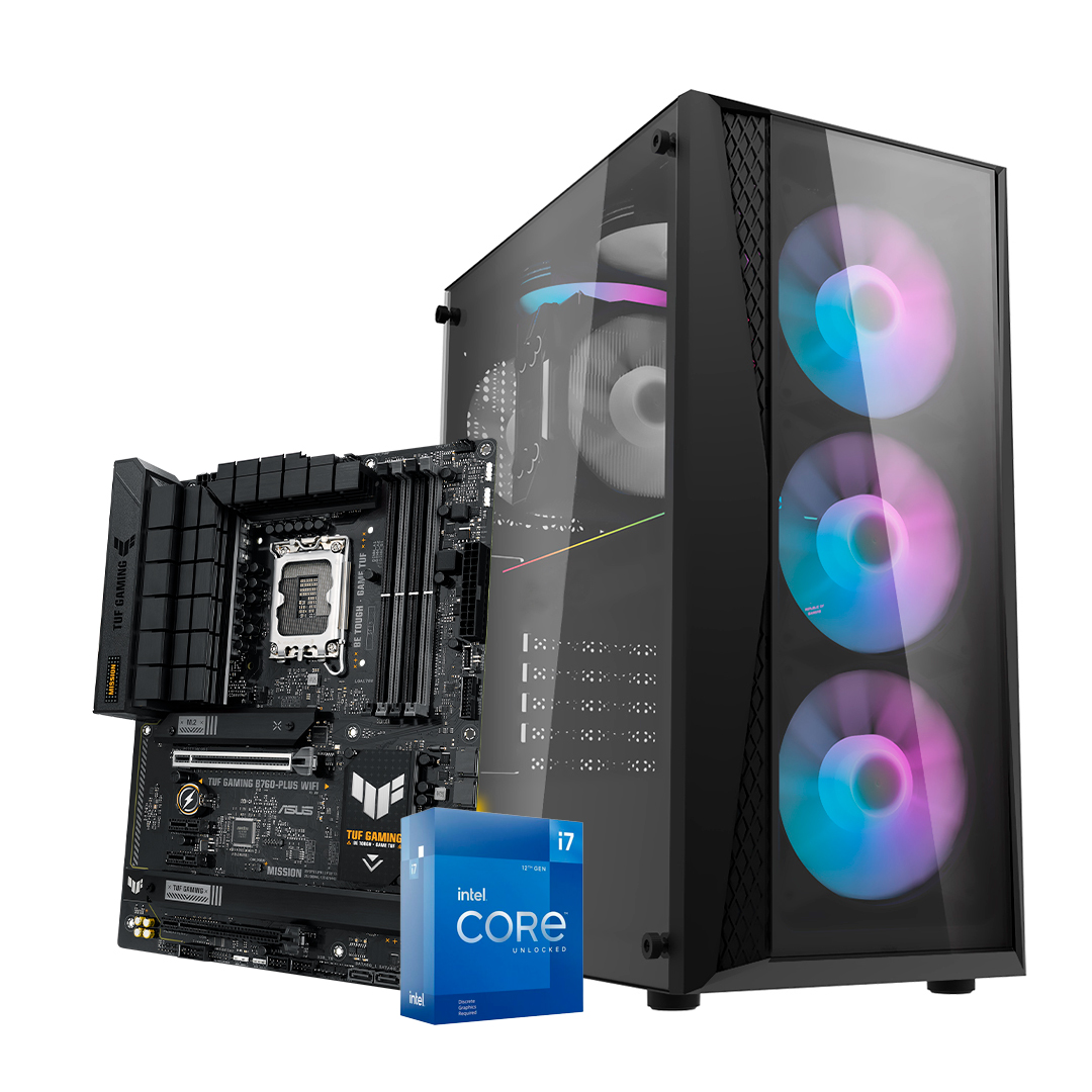 Pc Intel i7 12700KF 16GB SSD 1TB RTX 4060 8GB DK352