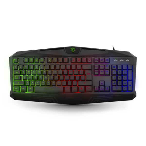 Teclado T-Dagger TGK-106 Negro USB Rainbow