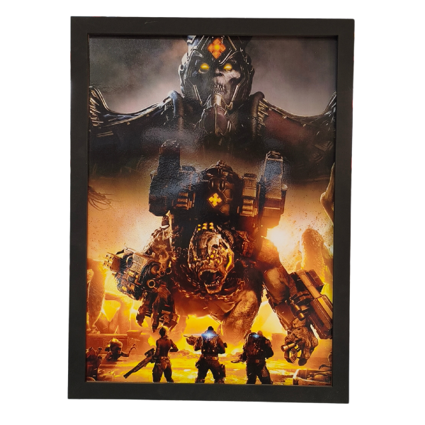 Cuadro A3 Gears of War