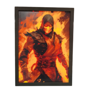 Cuadro A3 Scorpion Mortal Kombat