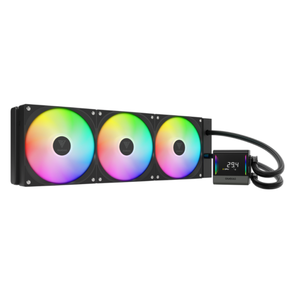 Water Cooler Gamdias Chione E4-420 ARGB Black - Imagen 2