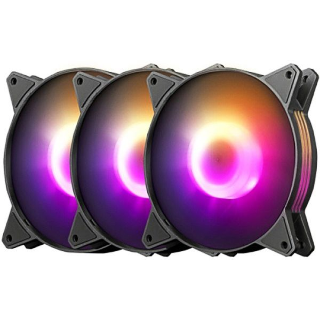 Cooler Darkflash C6MS Kit 3IN1 120mm Blanco