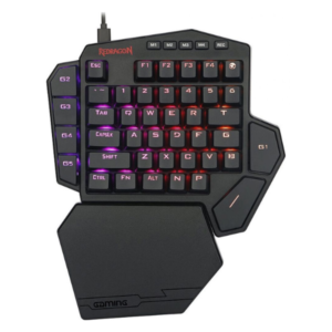Teclado Redragon Diti K585RGB Mecanico Outemu Brown Negro RGB