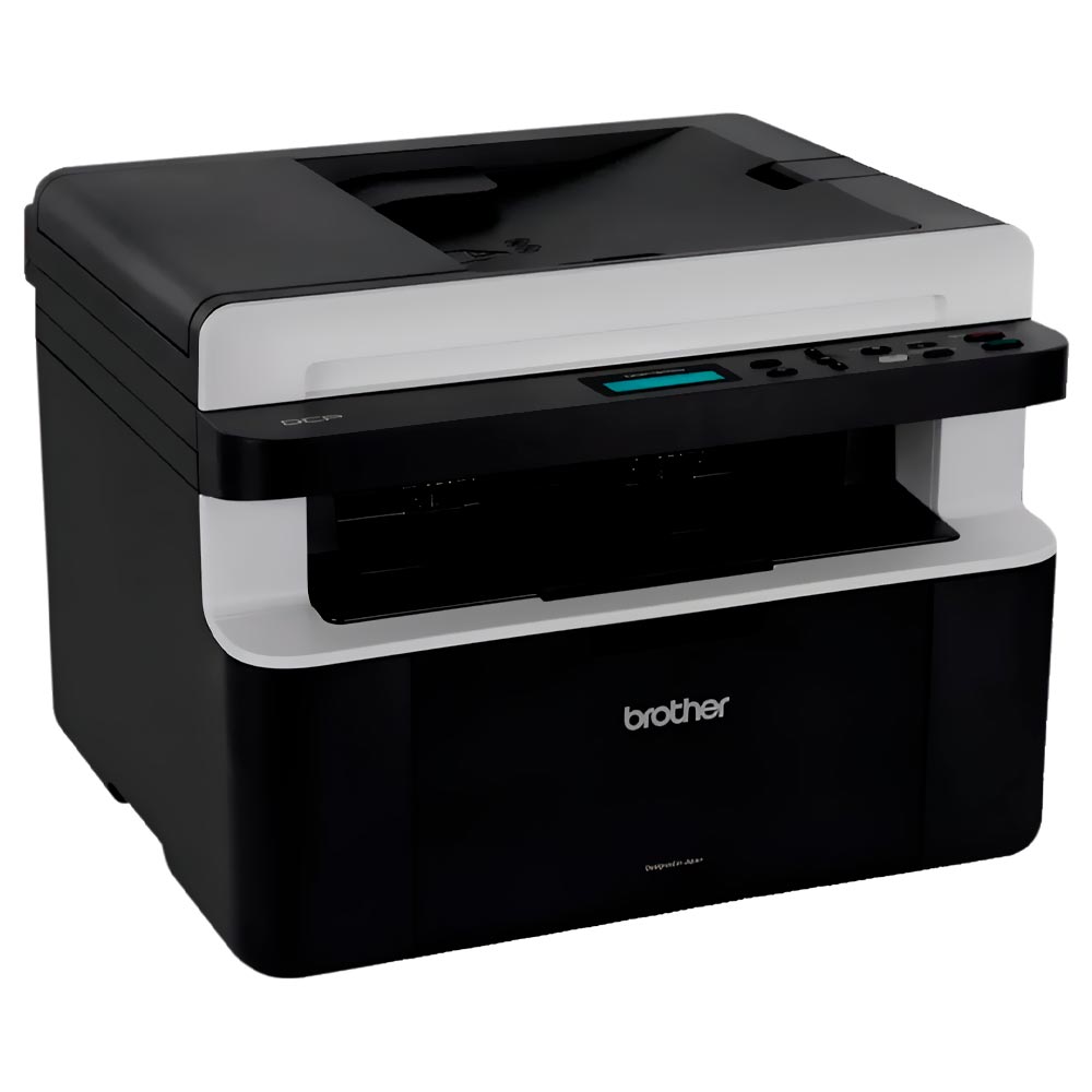 Impresora Multifuncional Brother Laser DCP-1617NW Wifi 220V Negro Blanco