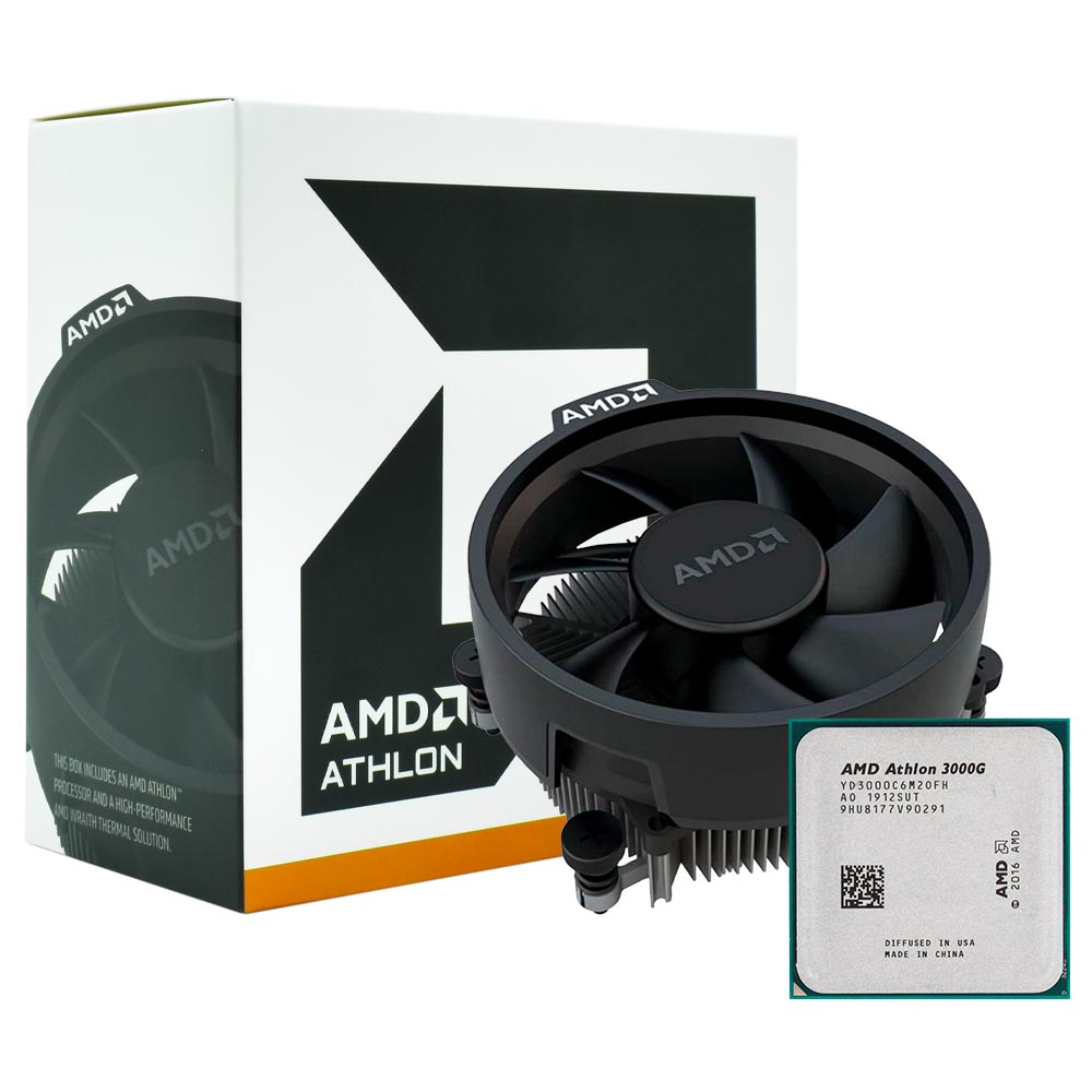 Procesador AMD Athlon 3000G Socket AM4 3.5GHz 5MB