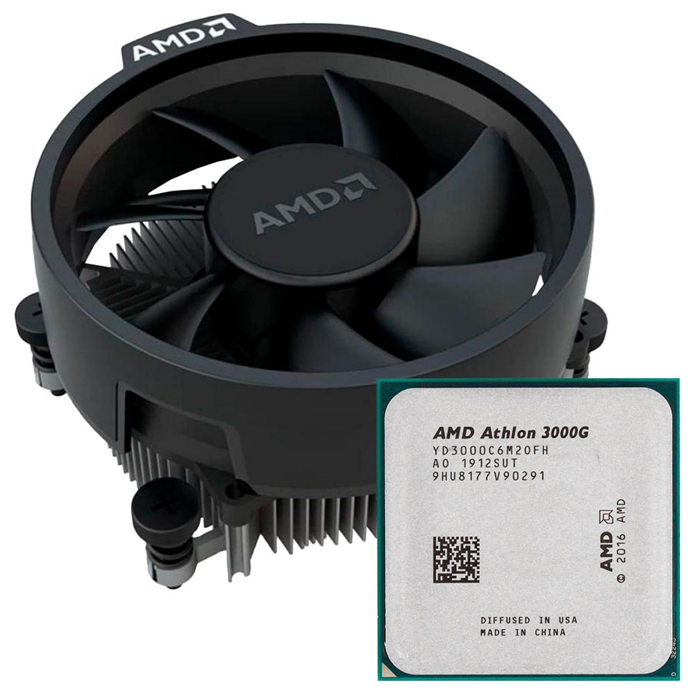 Procesador AMD Athlon 3000G Socket AM4 3.5GHz 5MB