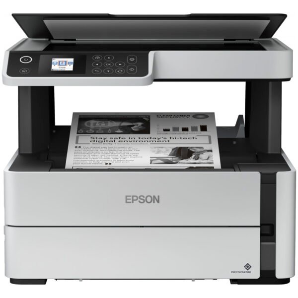 Impresora Epson M2170 Imp cop sca Wifi Ecotank Bivolt - Cart 534 Negro