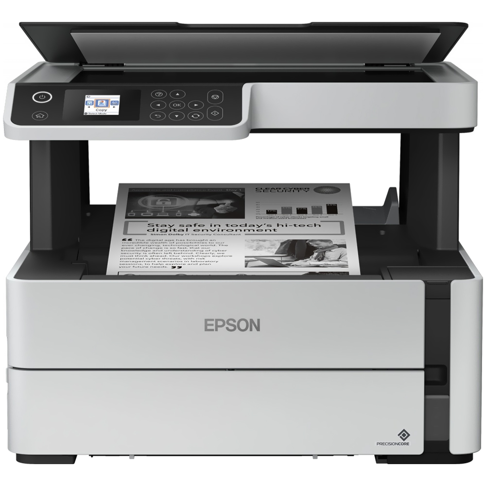 Impressora Epson M2170 Imp cop sca Wifi Ecotank Bivolt - Cart 534 Preto