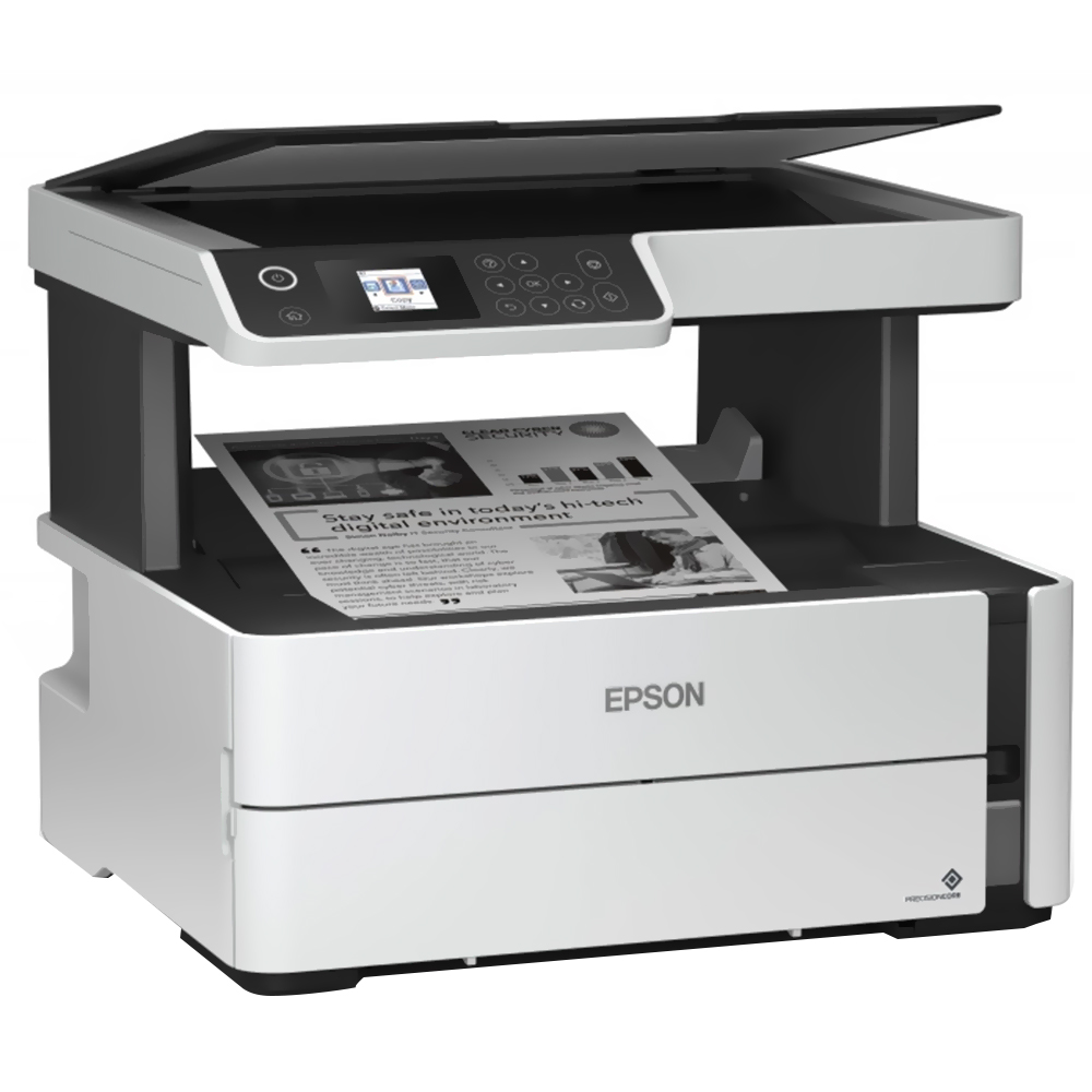 Impressora Epson M2170 Imp cop sca Wifi Ecotank Bivolt - Cart 534 Preto