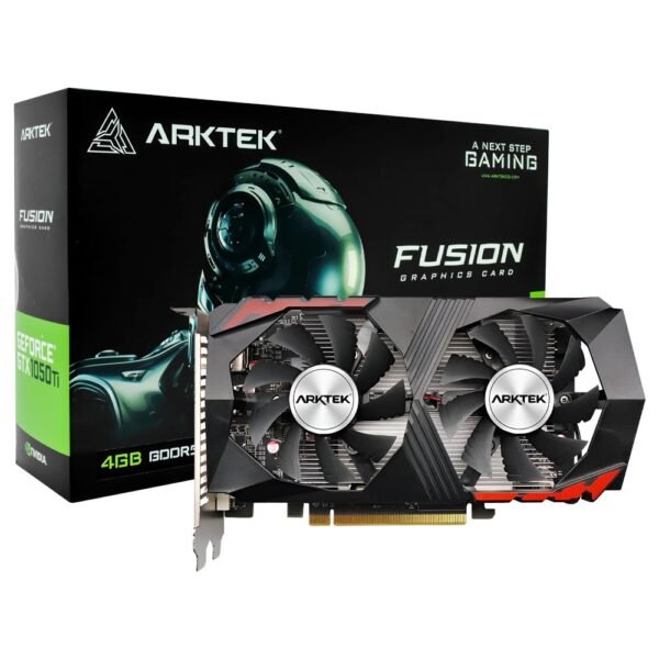 Tarjeta Gráfica Arktek Fusion Gaming 4GB GeForce GTX1050Ti GDDR5 - AKN1050TID5S4GH1