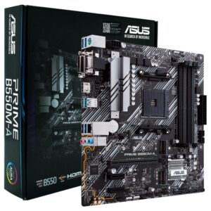 Placa Madre ASUS Prime B550M-A Socket AM4 VGA DDR4