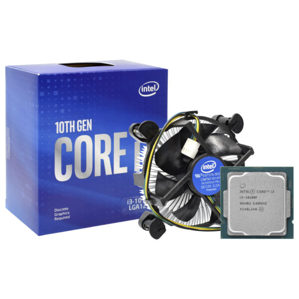 Procesador INTEL CORE I3 10100F Socket LGA 1200 3.6GHZ 6MB