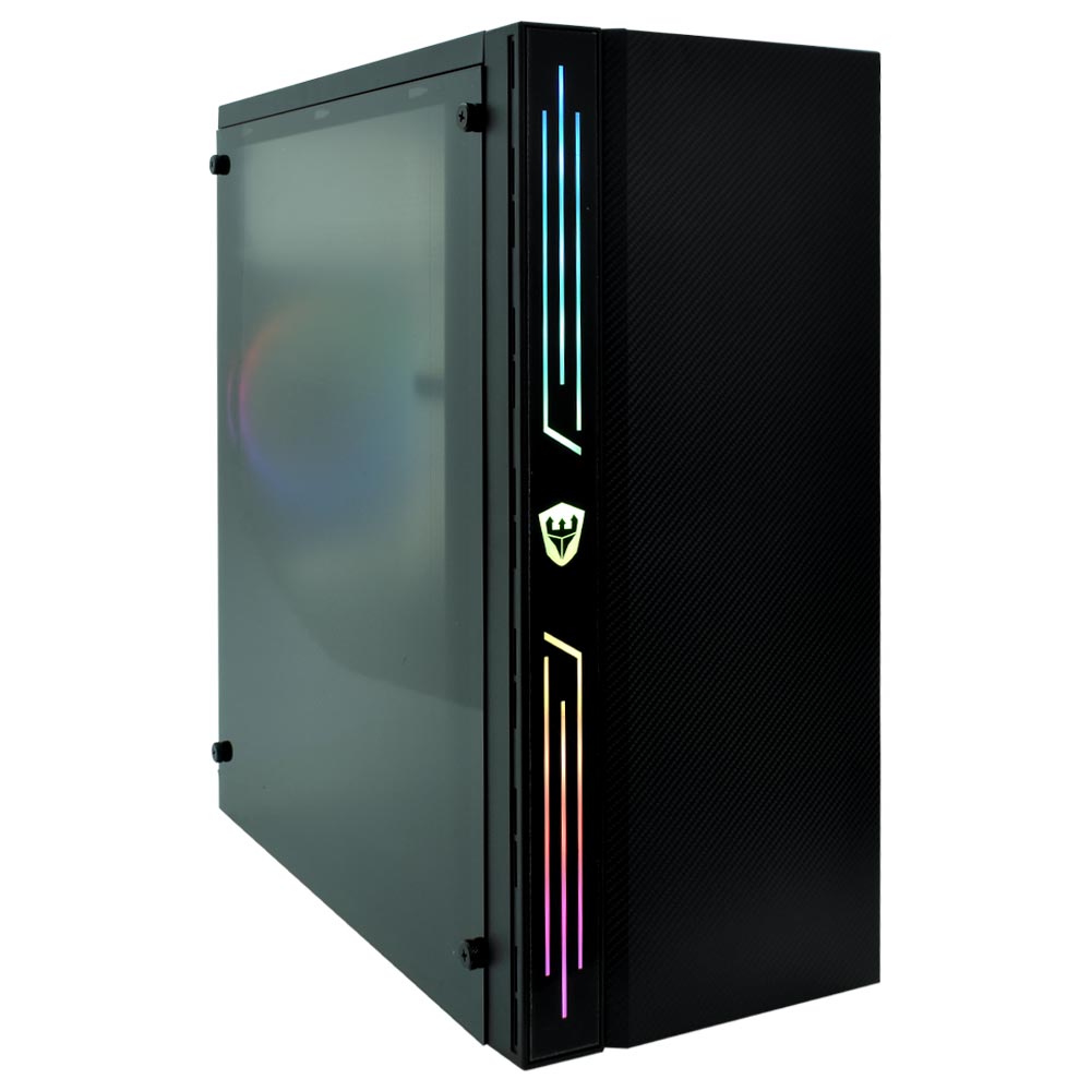 Gabinete Gamer Satellite K885 Mid Tower 1 Cooler Negro