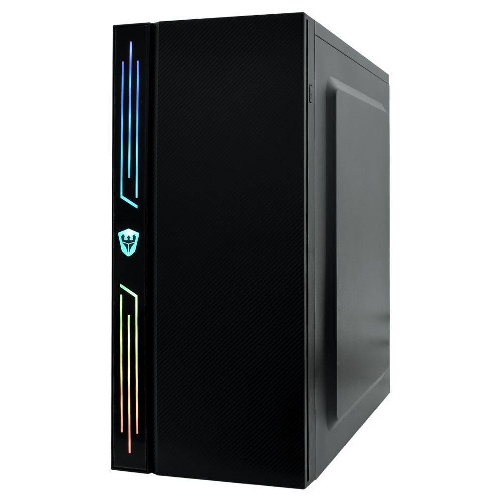 Gabinete Gamer Satellite K885 Mid Tower 1 Cooler Negro