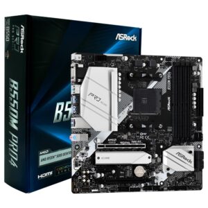 Placa Madre ASRock B550M Pro4 Socket AM4 VGA DDR4