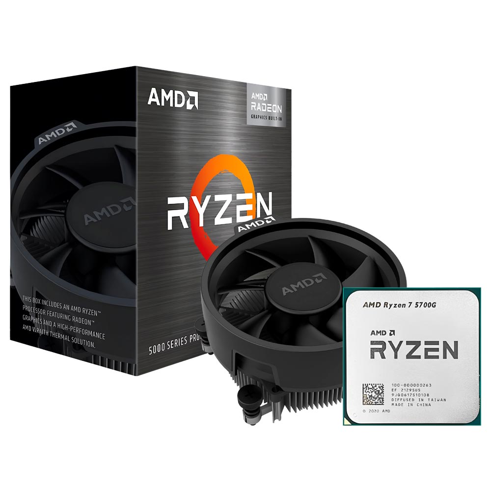 Procesador AMD Ryzen 7 5700G Socket AM4 3.8GHz 20MB