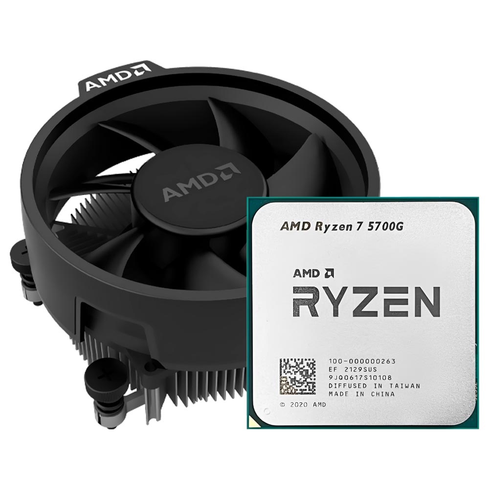 Procesador AMD Ryzen 7 5700G Socket AM4 3.8GHz 20MB