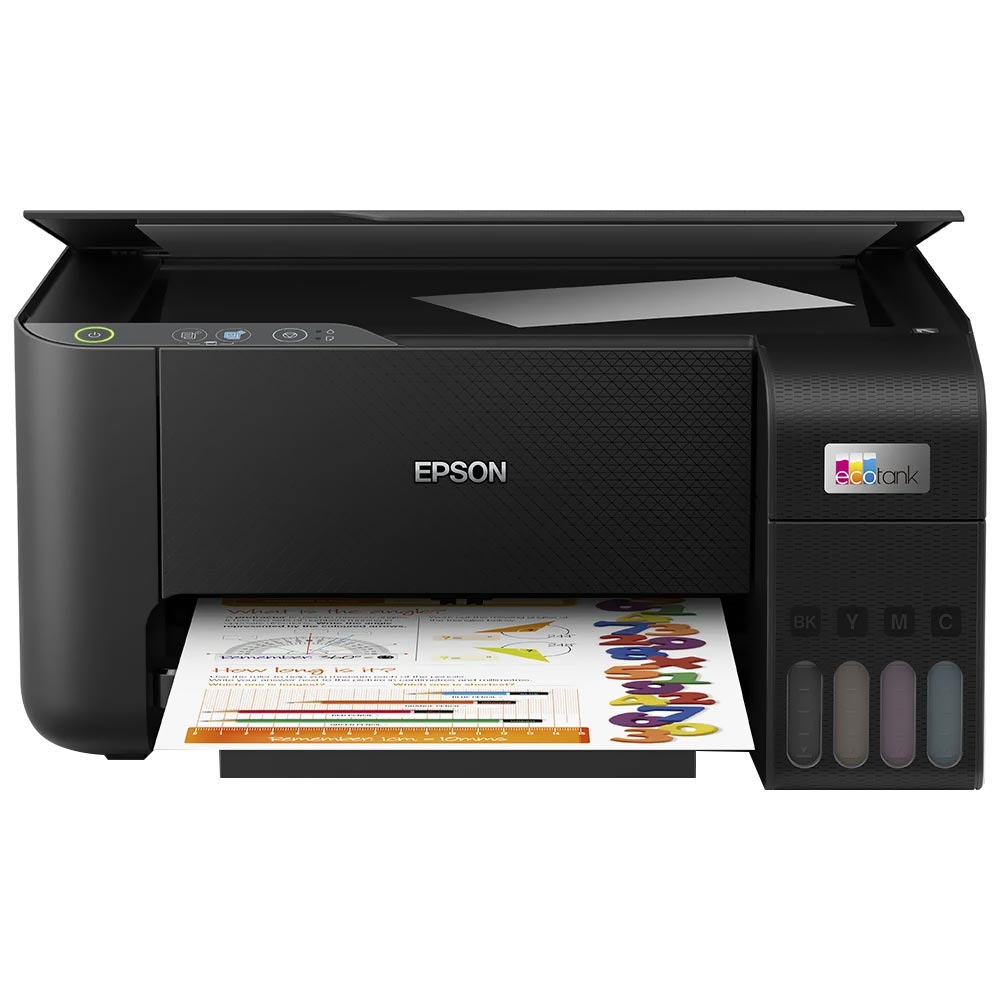 Impresora Multifuncional Epson EcoTank L3210 Bivolt Negro