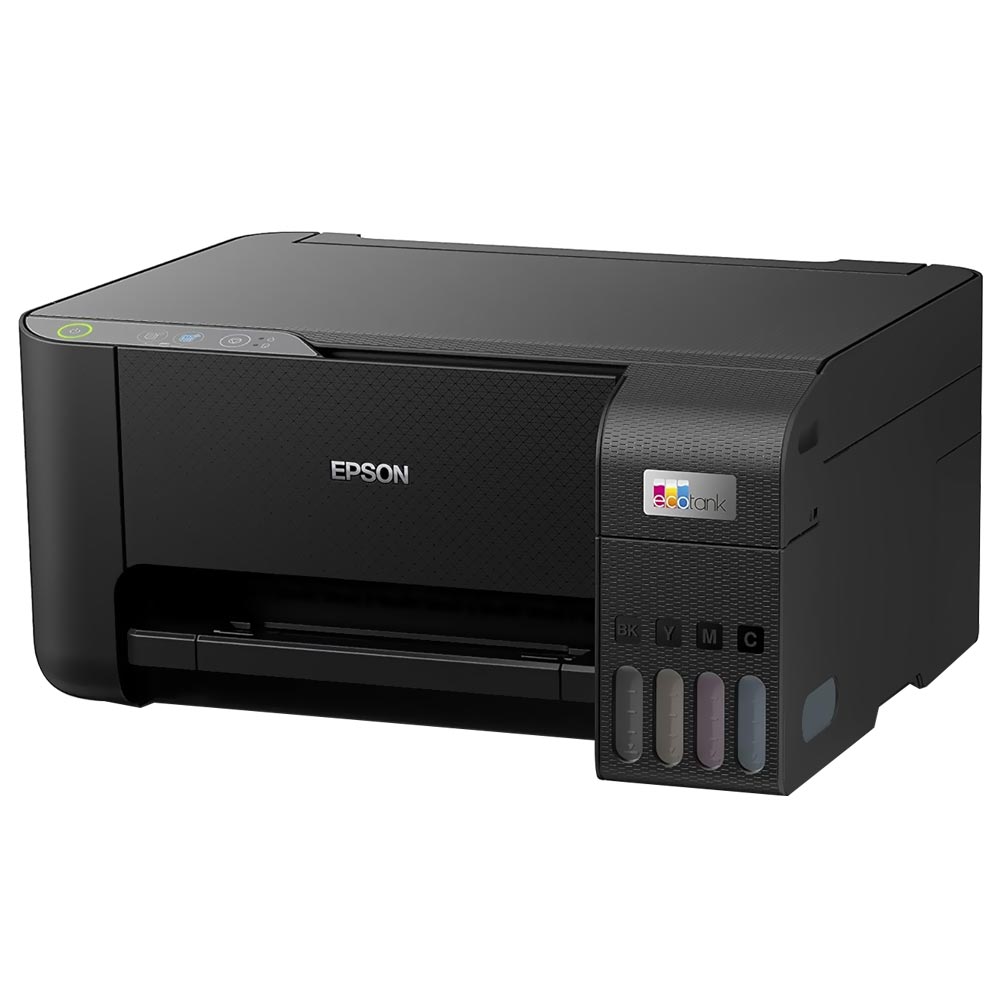 Impresora Multifuncional Epson EcoTank L3210 Bivolt Negro