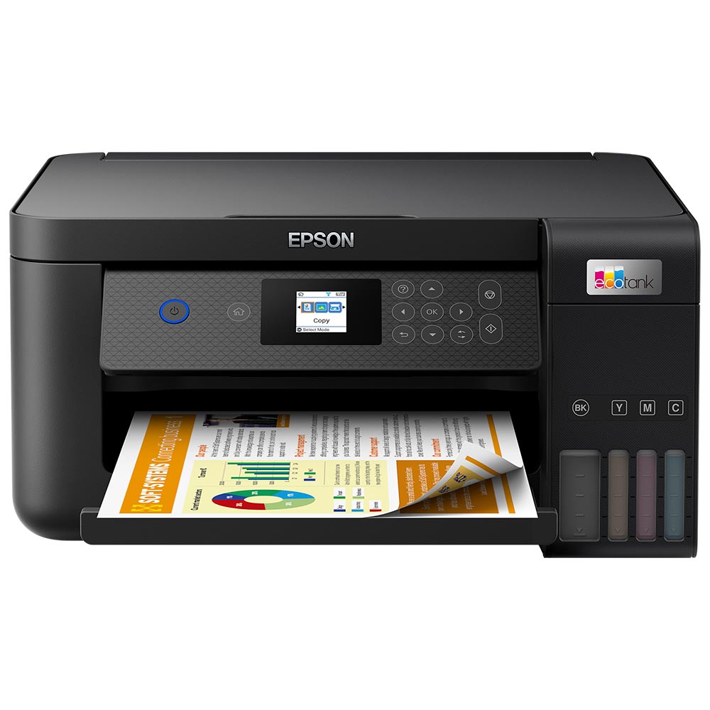 Impresora Multifuncional Epson EcoTank L4260 Wi-Fi Bivolt Negro
