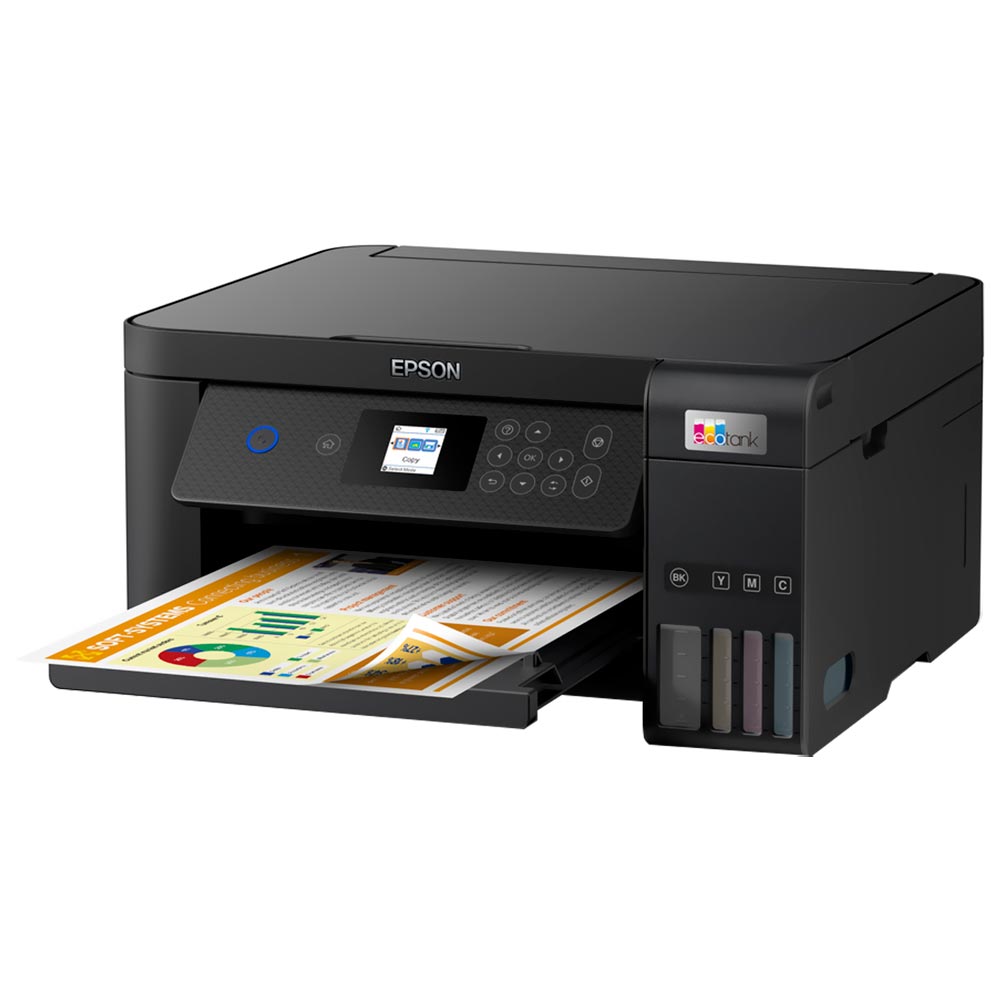 Impresora Multifuncional Epson EcoTank L4260 Wi-Fi Bivolt Negro