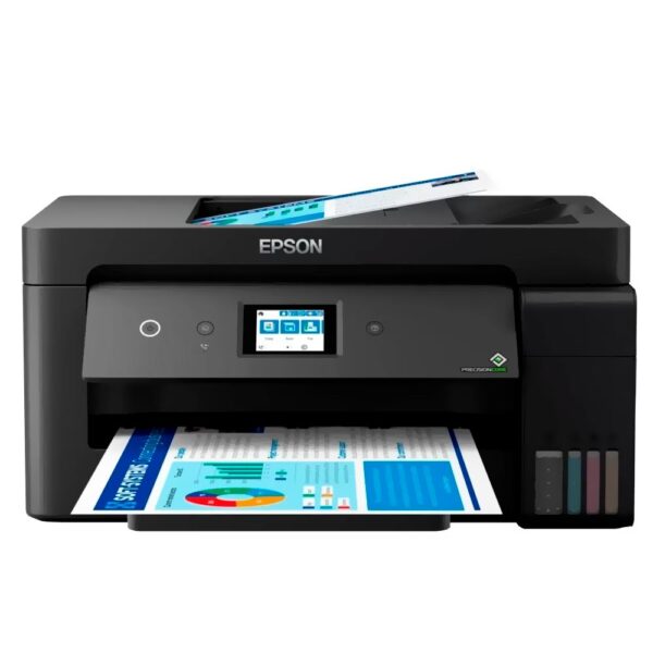 Impresora Multifuncional EPSON L14150 EcoTank Wi - Fi Bivolt - Negro