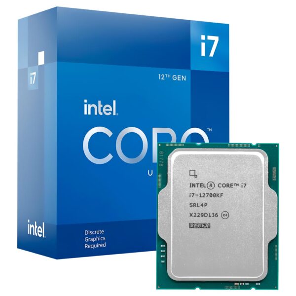 Procesador INTEL CORE I7 12700KF Socket LGA 1700 3.6GHZ 25MB