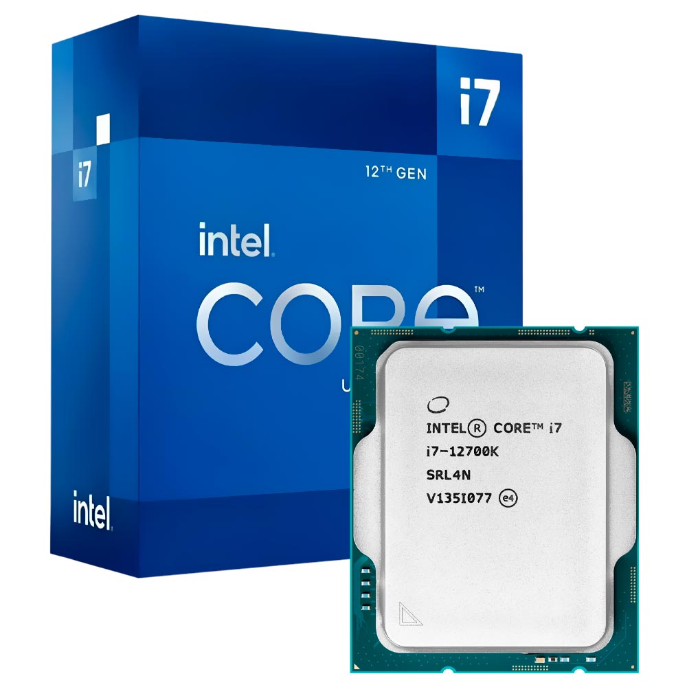 Procesador Intel Core i7 12700K Socket LGA 1700 3.6GHz 25MB