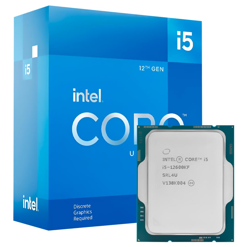 Procesador Intel Core i5 12600KF Socket LGA 1700 3.7GHz 20MB