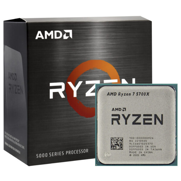 Procesador AMD Ryzen 7 5700X Socket AM4 3.4GHz 36MB