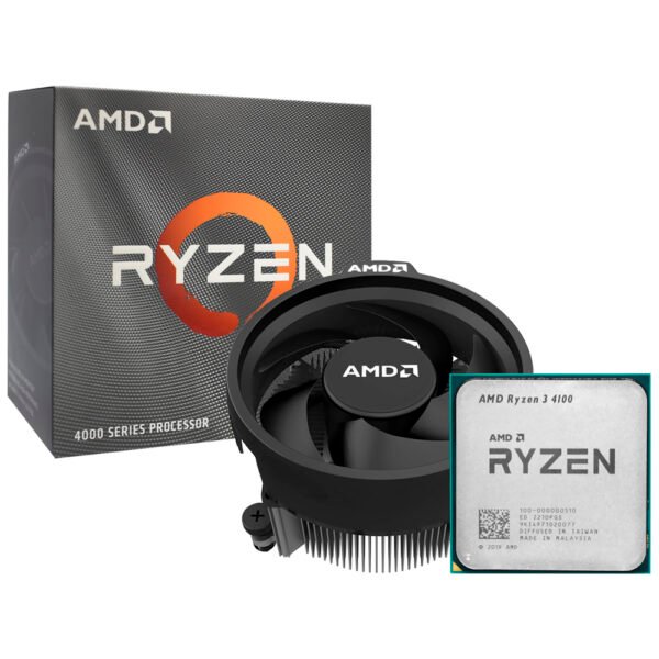 Procesador AMD RYZEN 3 4100 Socket AM4 3.8GHZ 6MB