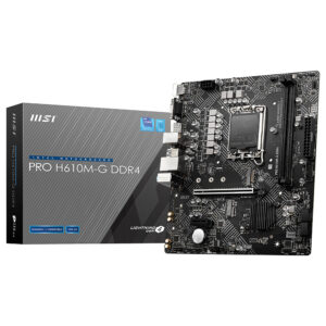 Placa Madre MSI Pro H610M-G DDR4 Socket LGA 1700 VGA DDR4