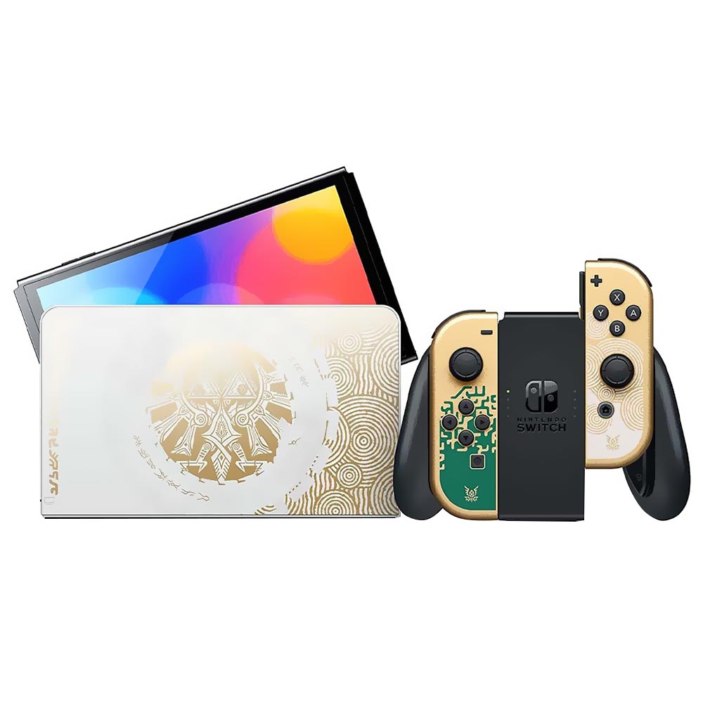 Consola Nintendo Switch 64GB Blanco Dorado (HEG-S-KDAAA)