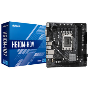 Placa Madre ASRock H610M-HDV Socket LGA 1700 VGA DDR4