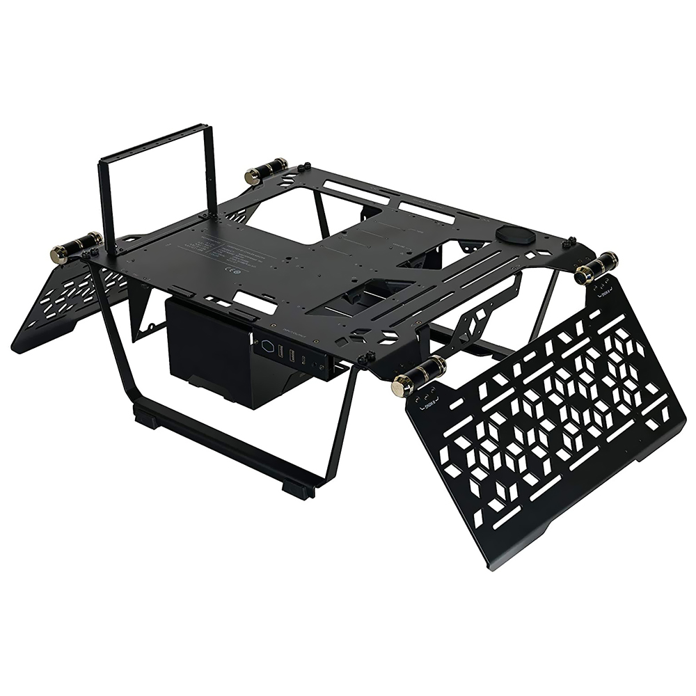 Gabinete Gamer Cooler Master MasterFrame 700 Full Tower Negro