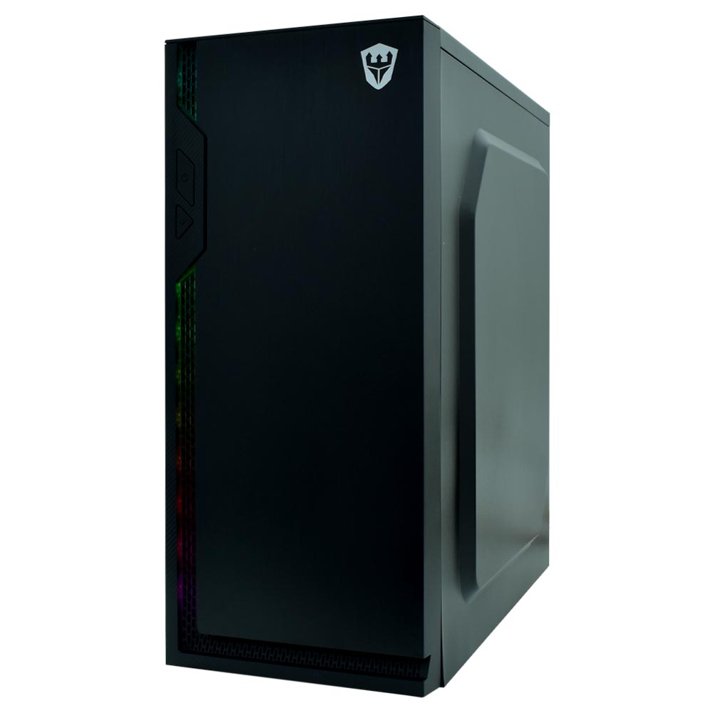 Gabinete Gamer Satellite 1103K ATX 1 Cooler RGB Negro