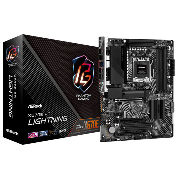 Placa Madre ASRock X670E PG Lightning Socket AM5 DDR5