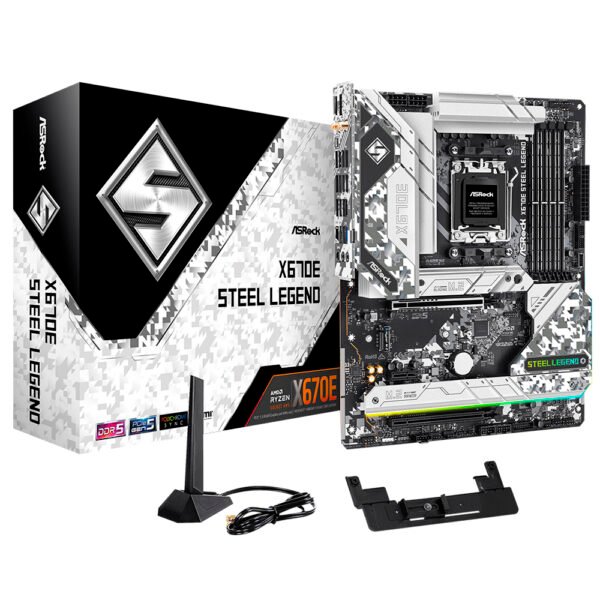 Placa Madre ASRock X670E Steel Legend Socket AM5 DDR5